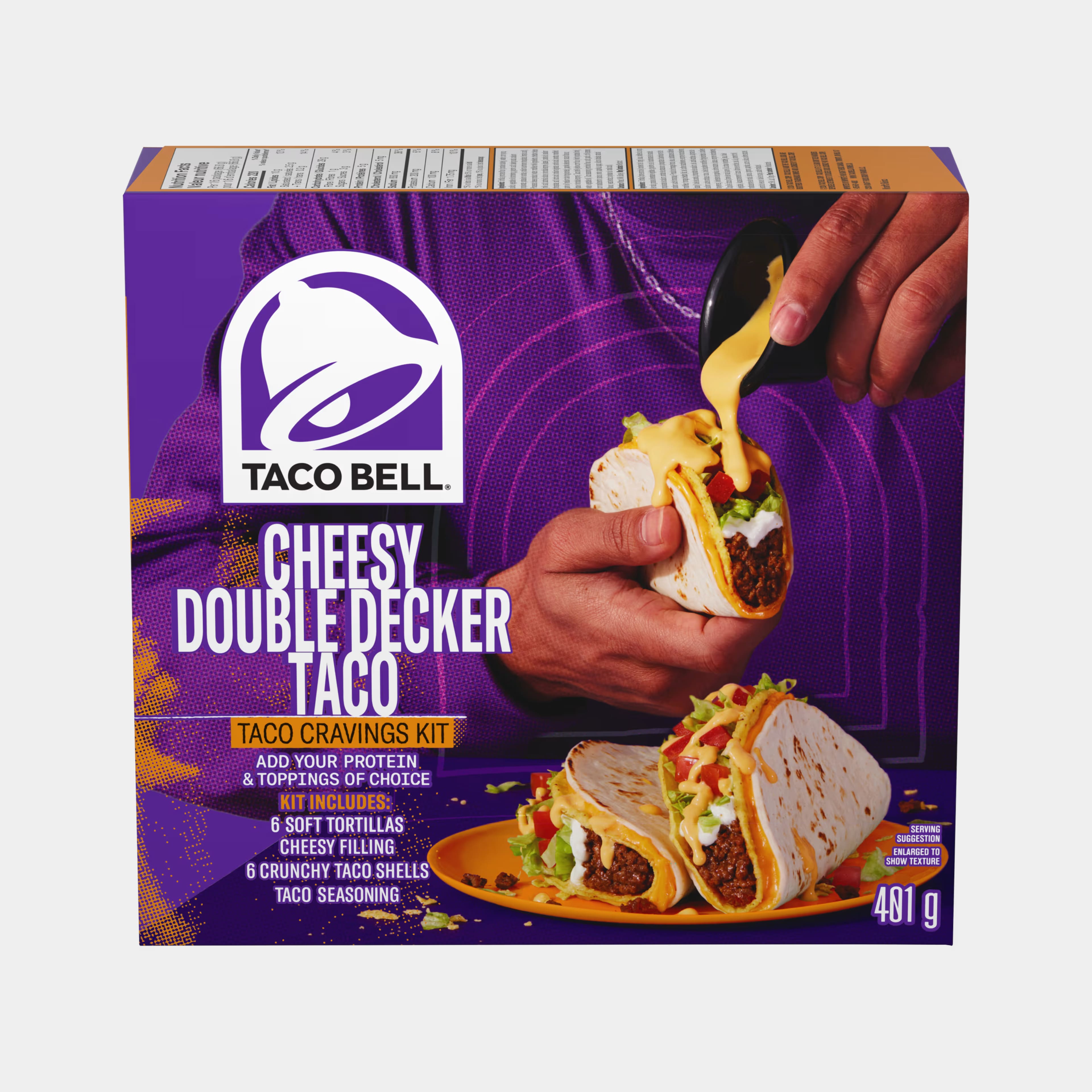 Cheesy Double Decker Taco Dinner Kit