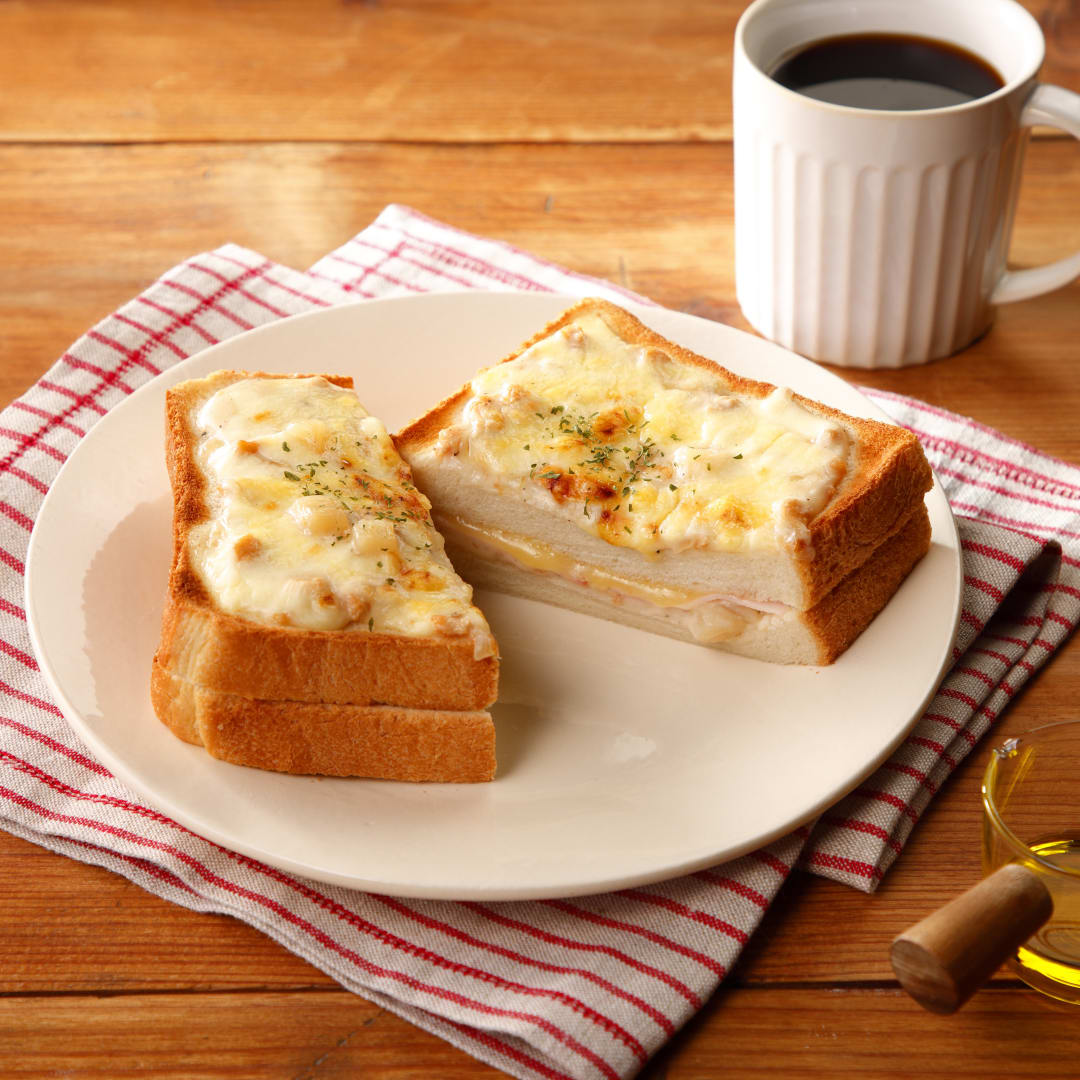 おうちで簡単！クロックムッシュ