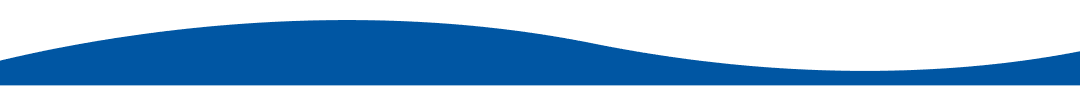  A blue and white wave like divider