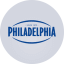 Philadelphia cream cheese logo, established in 1872.