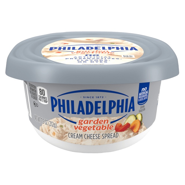 Garden Vegetable Cream Cheese Spread