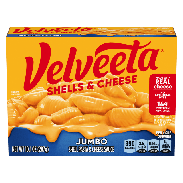 Shells & Cheese Jumbo Shell Pasta & Cheese Sauce Meal