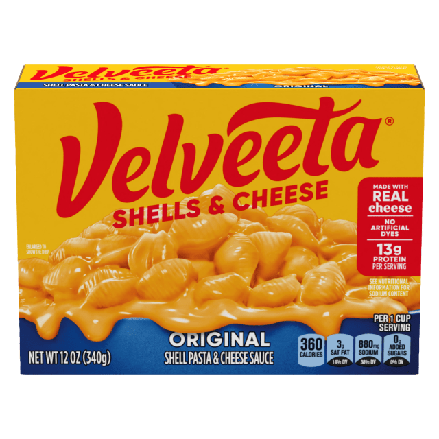 Shells & Cheese Original Shell Pasta & Cheese Sauce Meal