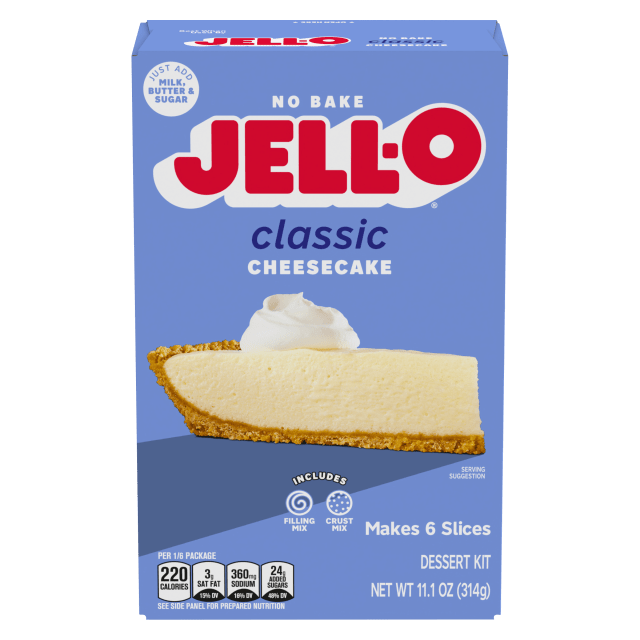 Classic Cheesecake Dessert Kit with Filling Mix & Crust Mix