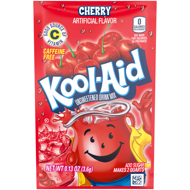 Unsweetened Cherry Artificially Flavored Powdered Soft Drink Mix