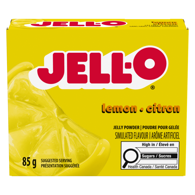 Poudre pour gelée Citron – préparation pour dessert en gélatine