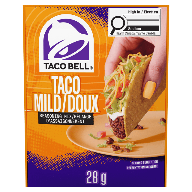 Mélange d’Assaisonnement Mild Taco