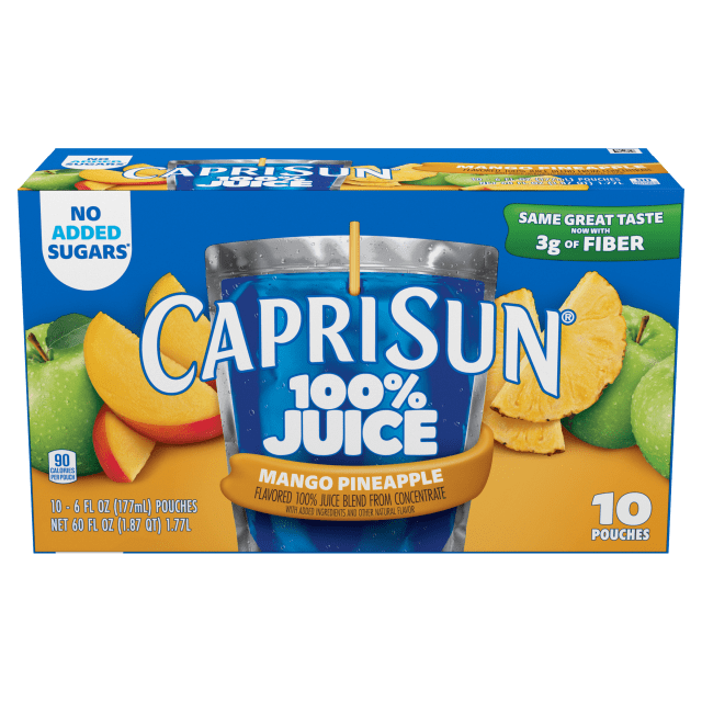 Mango Pineapple Flavored 100% Juice Blend from Concentrate