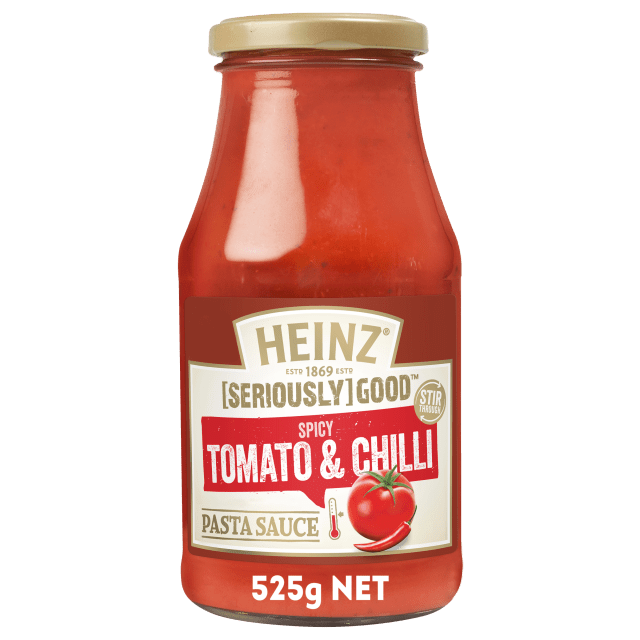 Heinz® [SERIOUSLY] GOOD™ Spicy Tomato & Chilli Pasta Sauce 525g