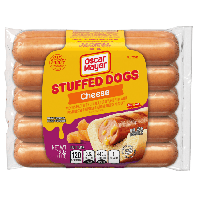 Cheese Stuffed Hot Dogs