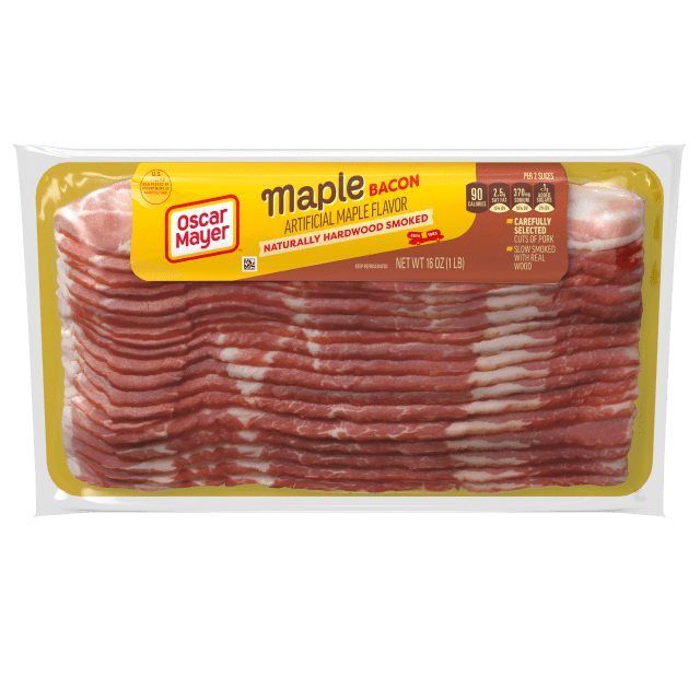 Naturally Hardwood Smoked Maple Bacon