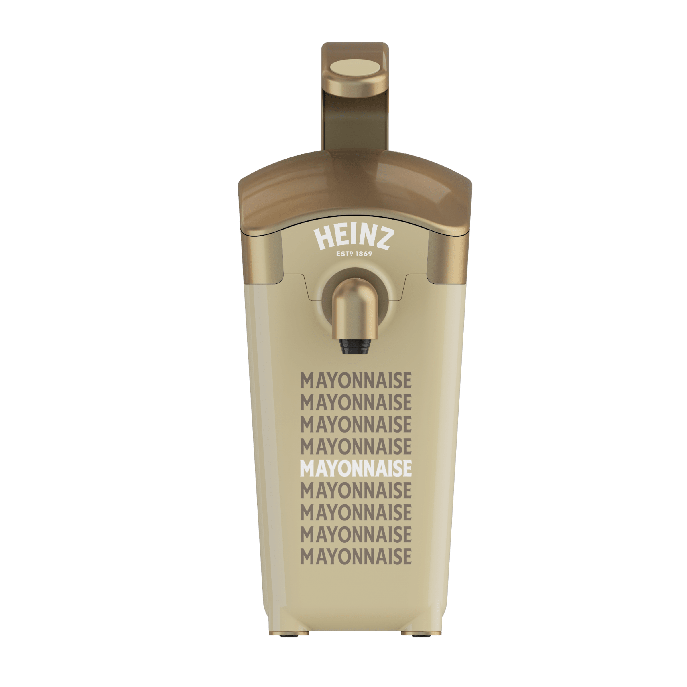 Heinz Keystone Cream Dispenser 1.5 Gal Mayonnaise Pump, 5.2 LB Away