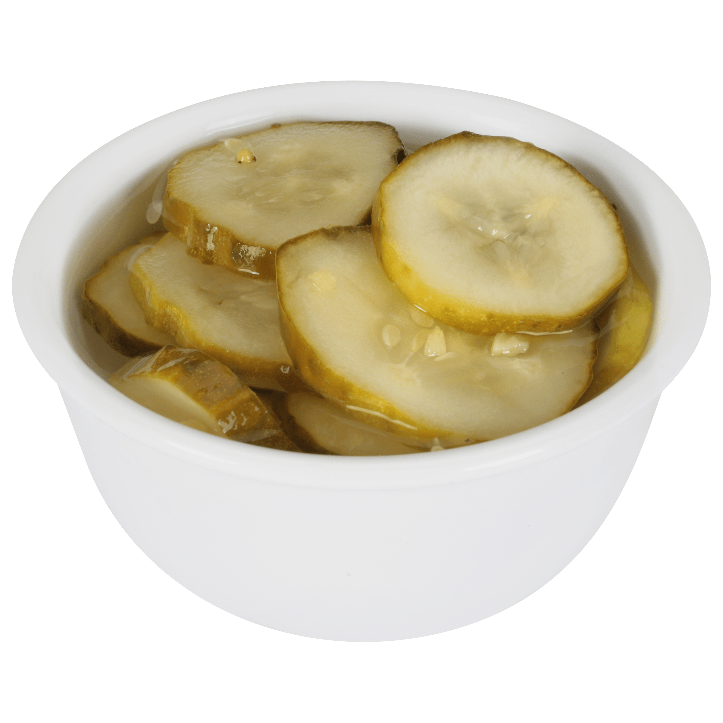 Claussen Kosher Smooth Pickle Chips, 5 GA Away From Home