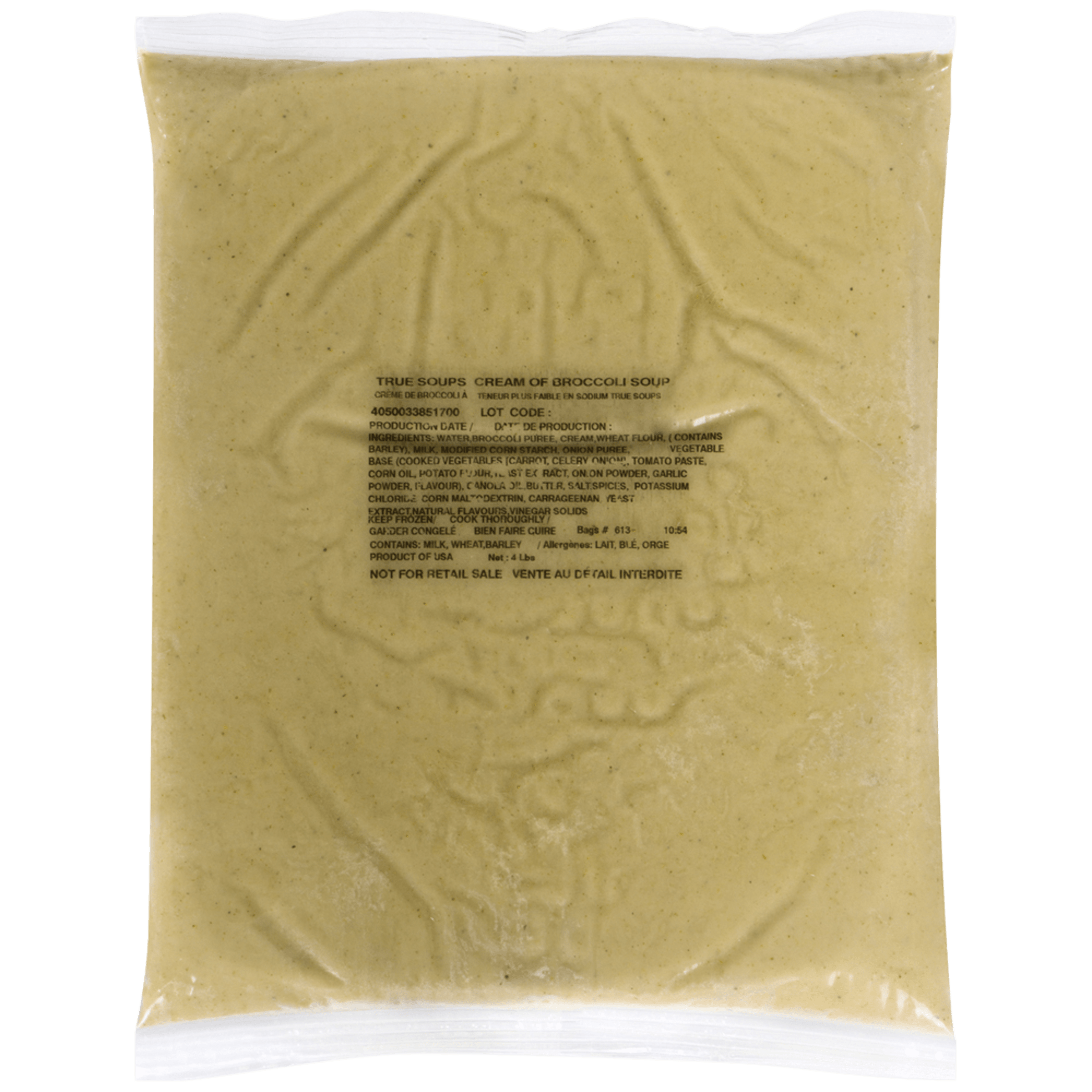 True Soups Cream of Broccoli Soup (4 X 1.81 kg)