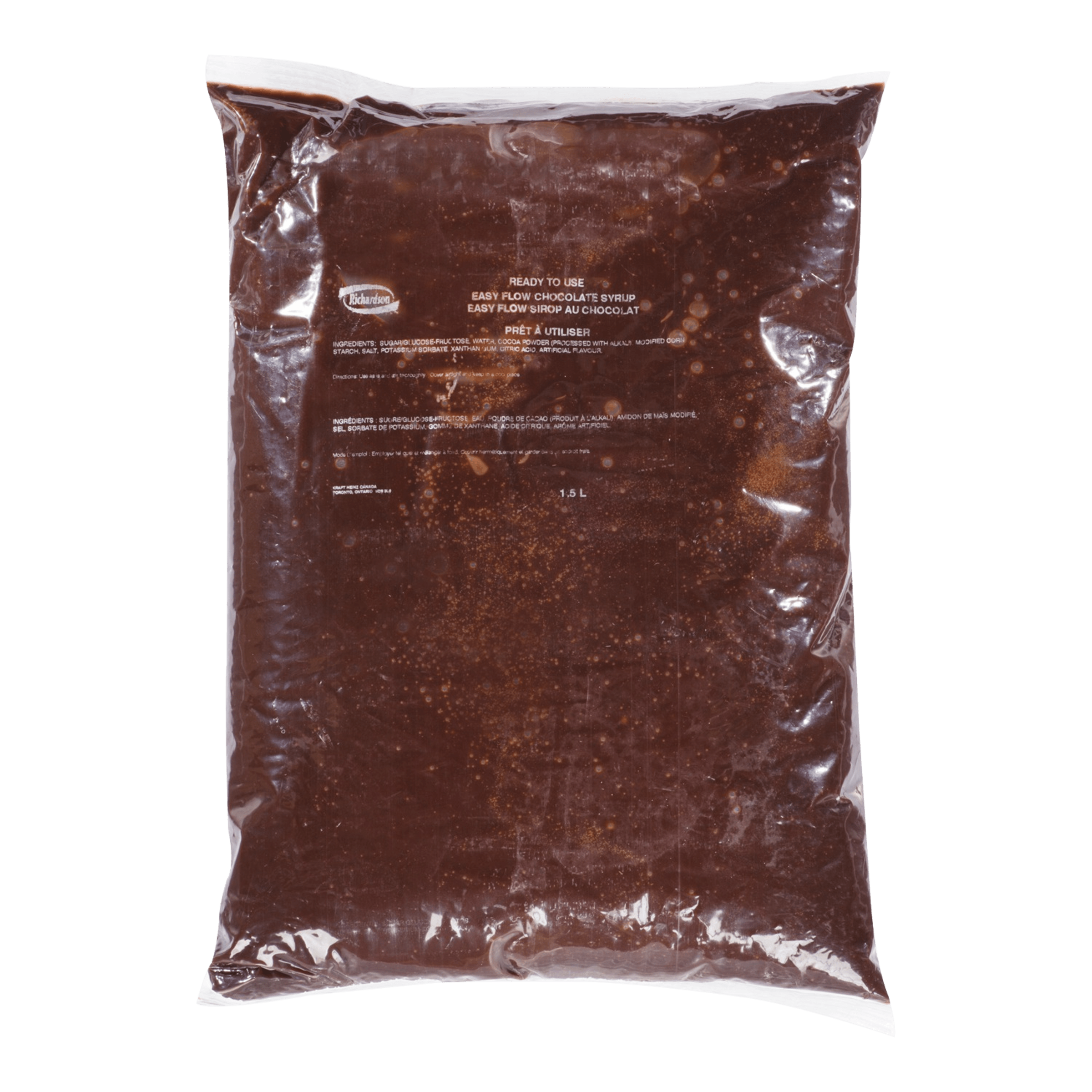 Sirop de chocolat facile à verser Richardson (8 x 1,5 L)