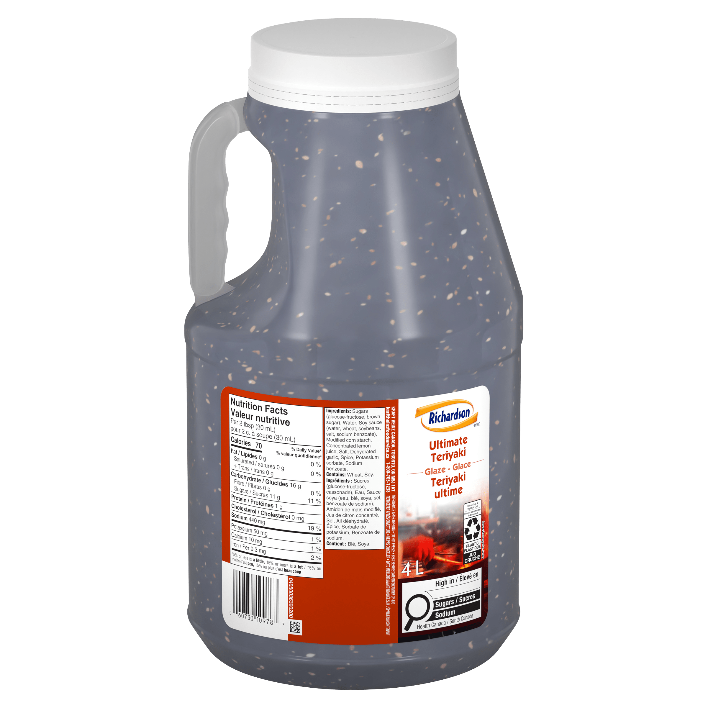 Sauce teriyaki Richardson (2 x 4 L)
