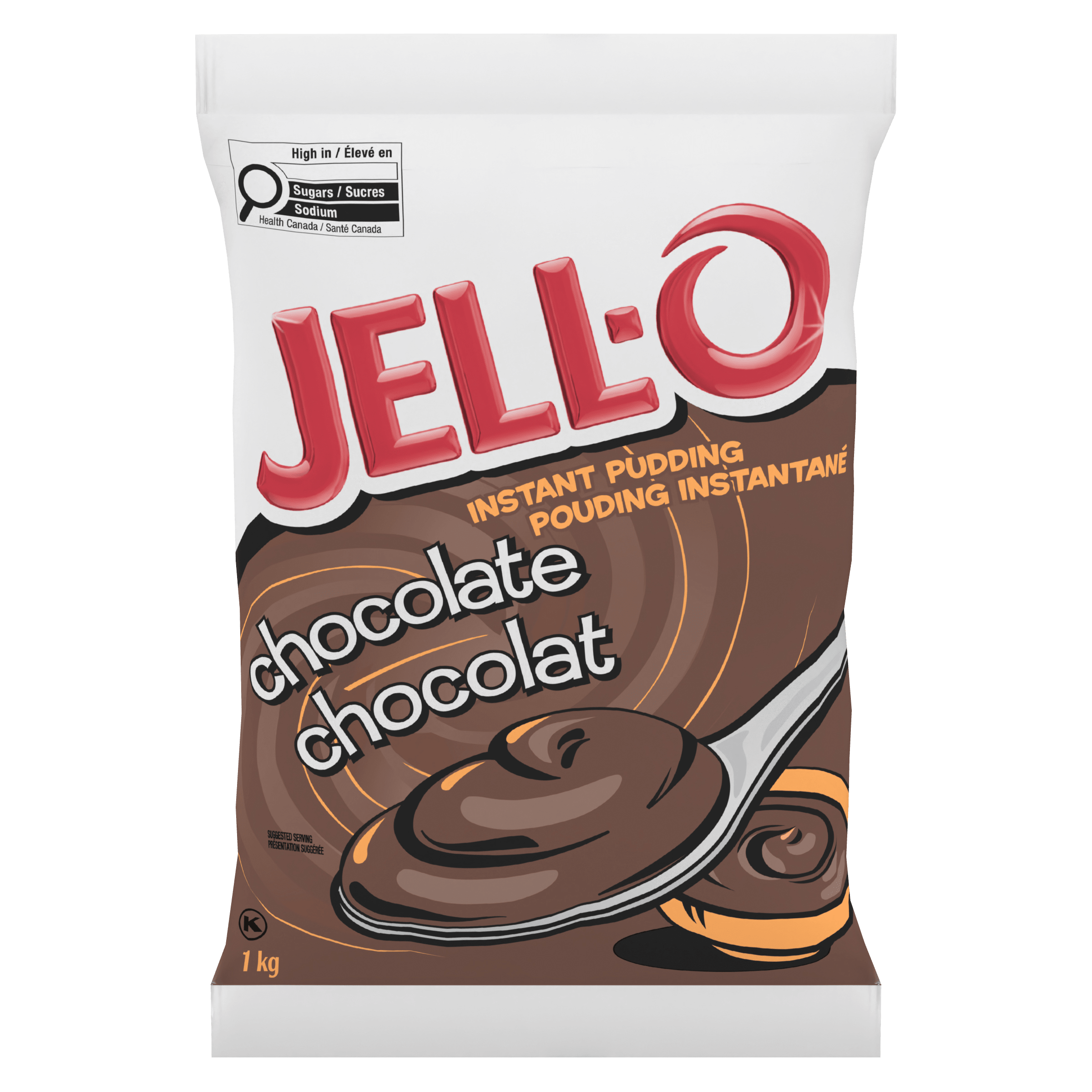 Jell-O Chocolate Instant Pudding  (2 X 1KG)