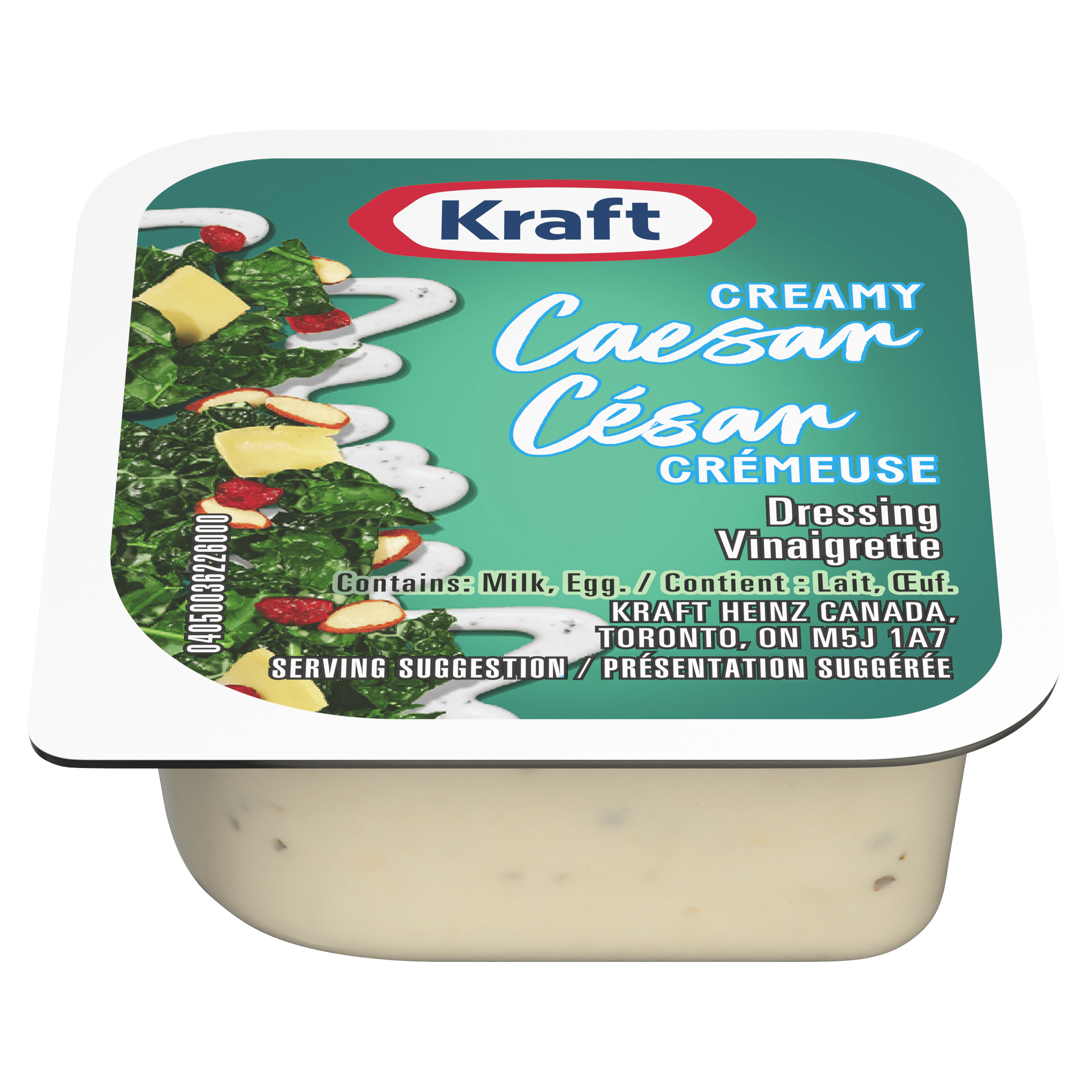 Kraft Creamy Caesar Dressing (200 x 18 ML Dip Cups)