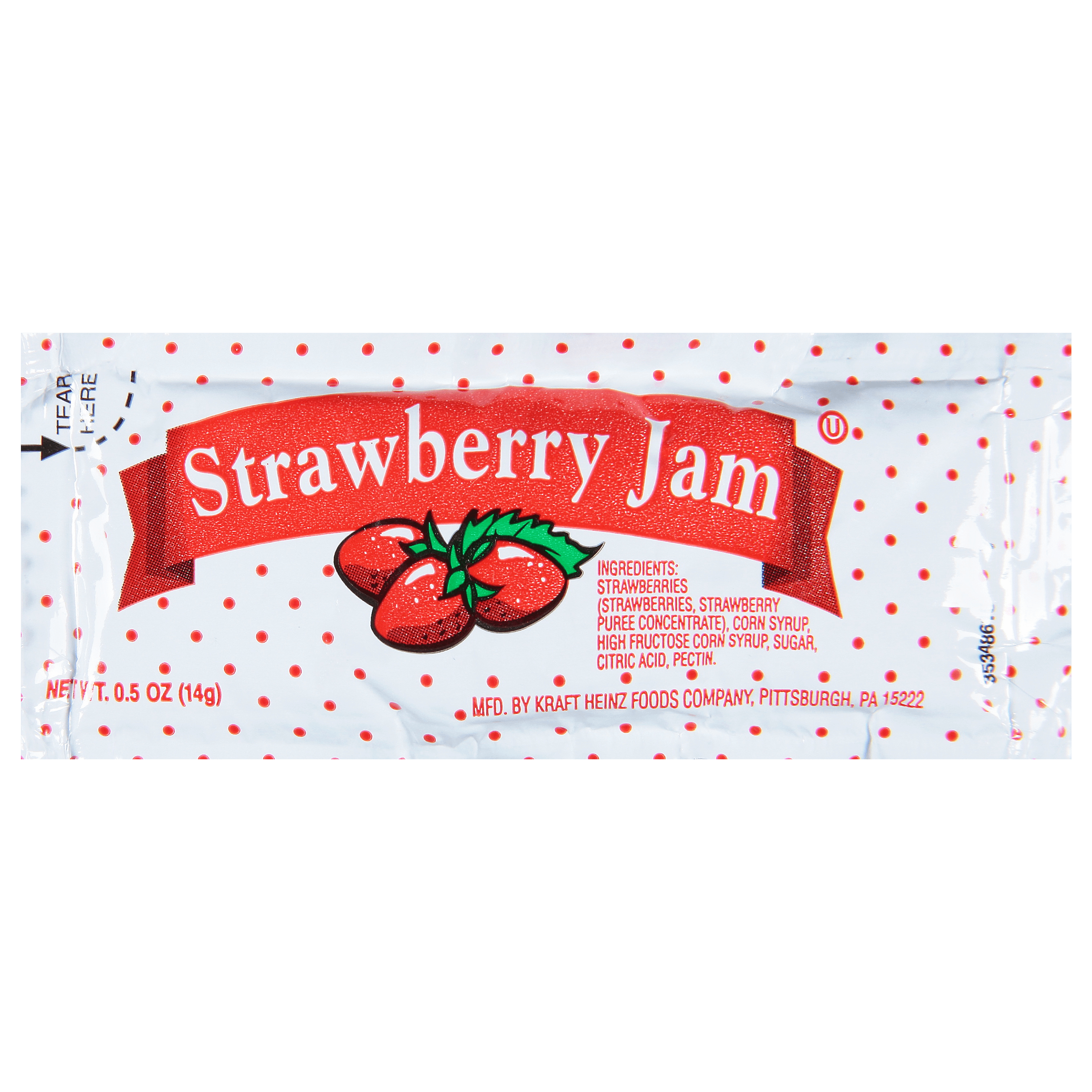 Ppi Single Serve Strawberry Jam, 6.25 LB | Away From Home