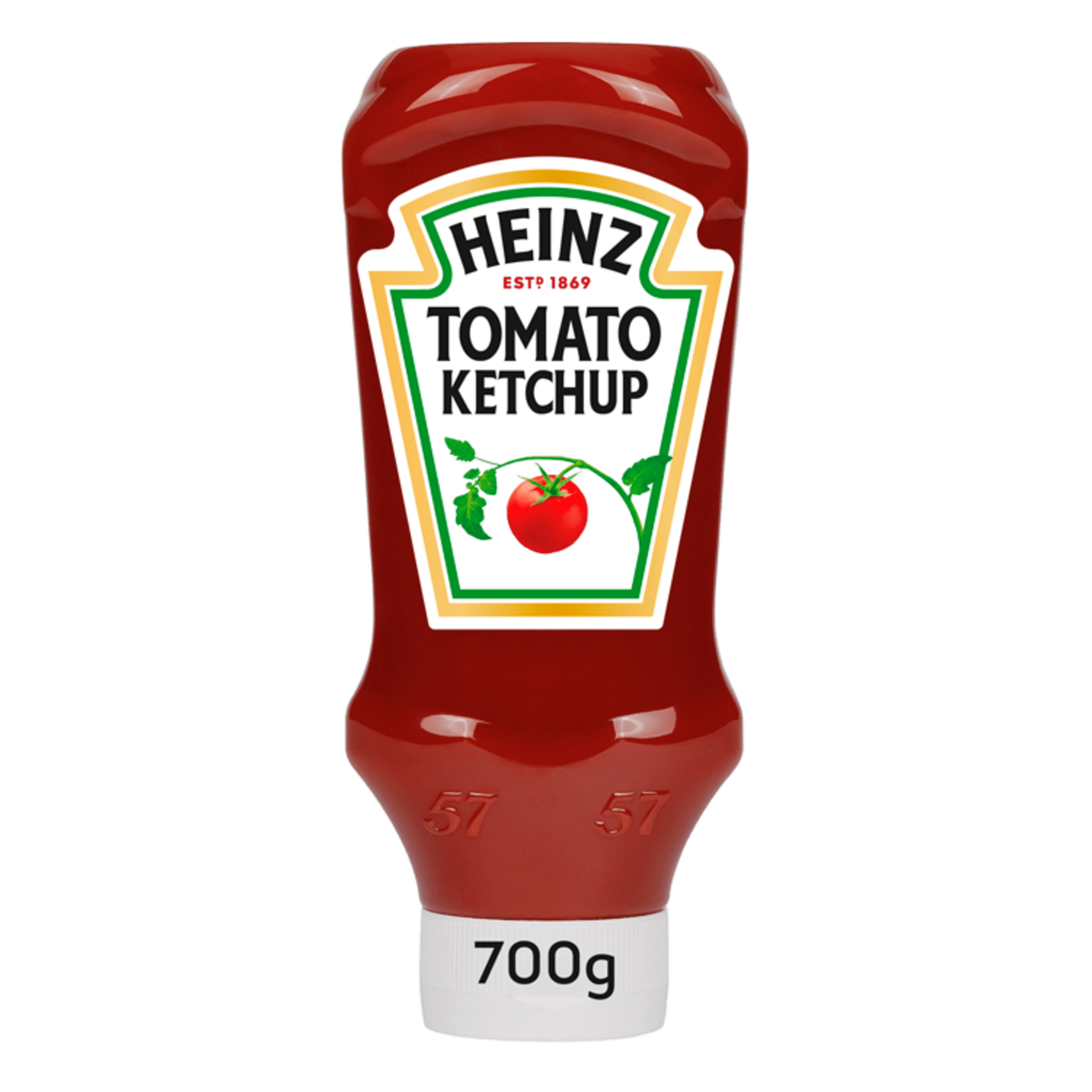 heinz tomato ketchup 700gm top down