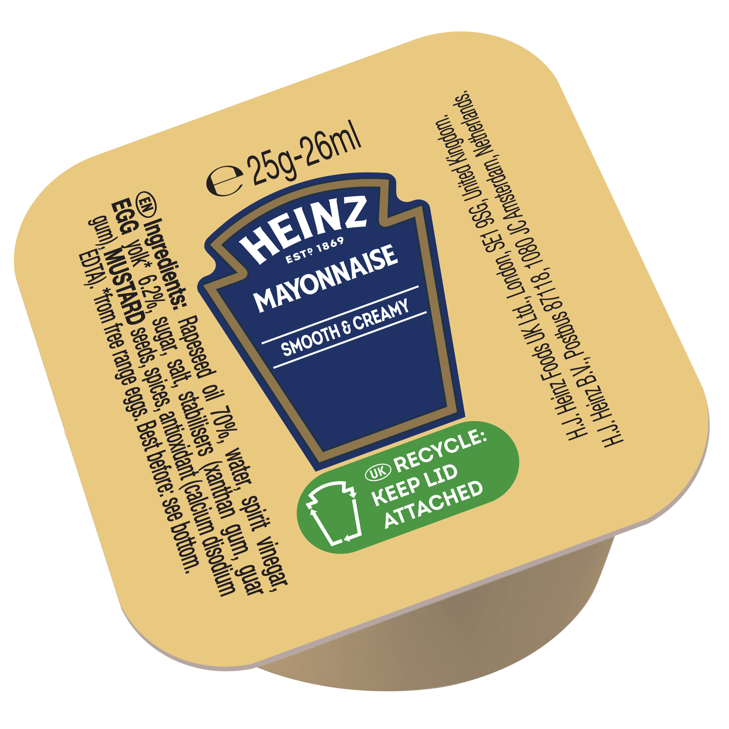 Mayonnaise Dip Pots 100 x 25g