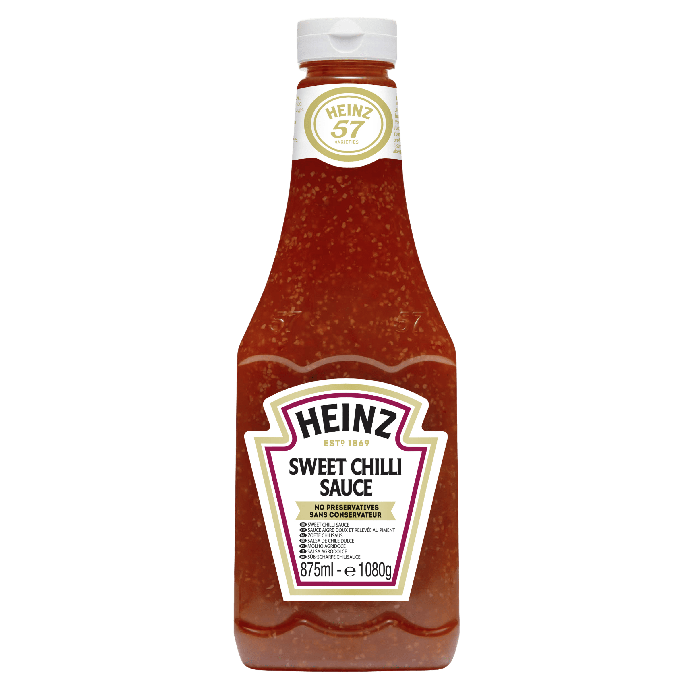 Heinz Salsa Sweet Chilli Boca Arriba 6*875ml