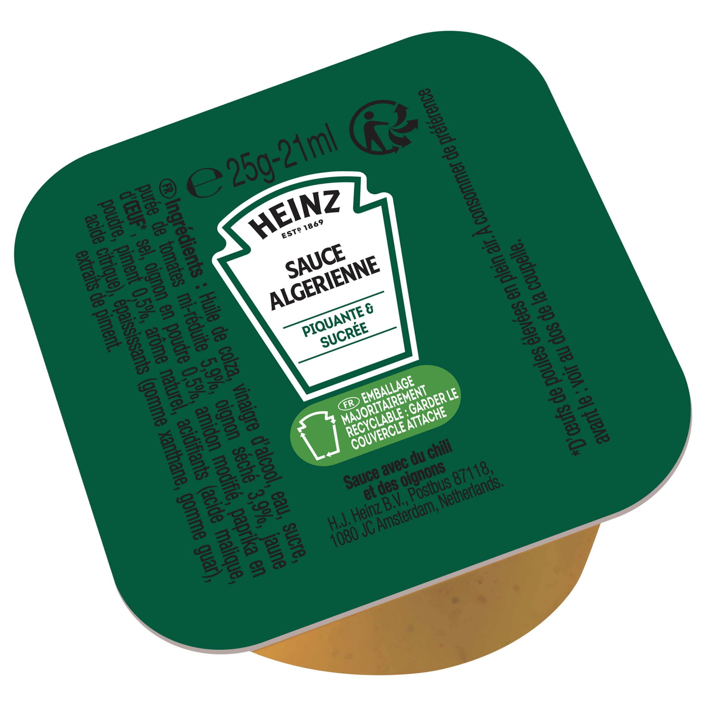 Sauce Algerienne Coupelle
