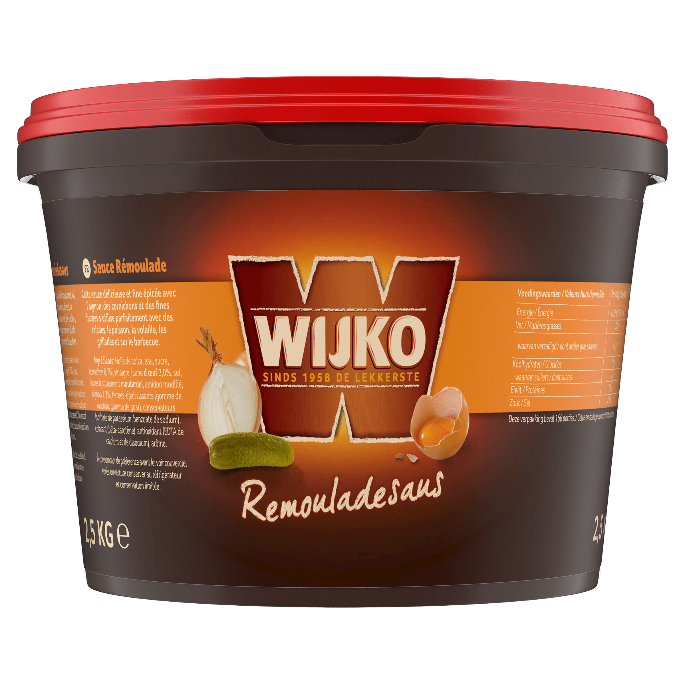 Remouladesaus 2,5 kg Emmer