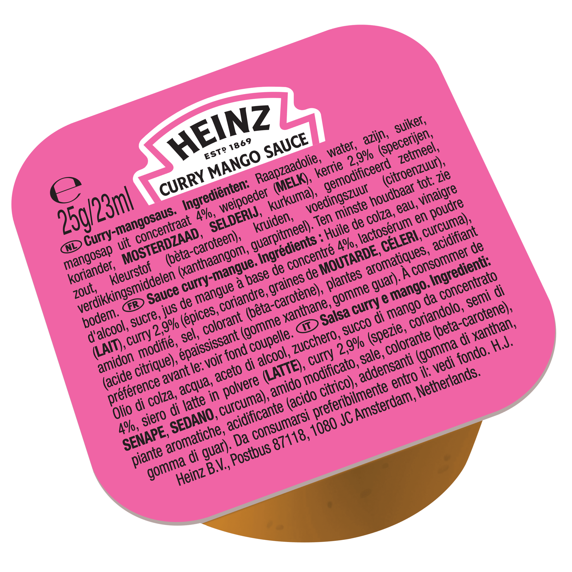 Sauce Curry Mango Coupelle