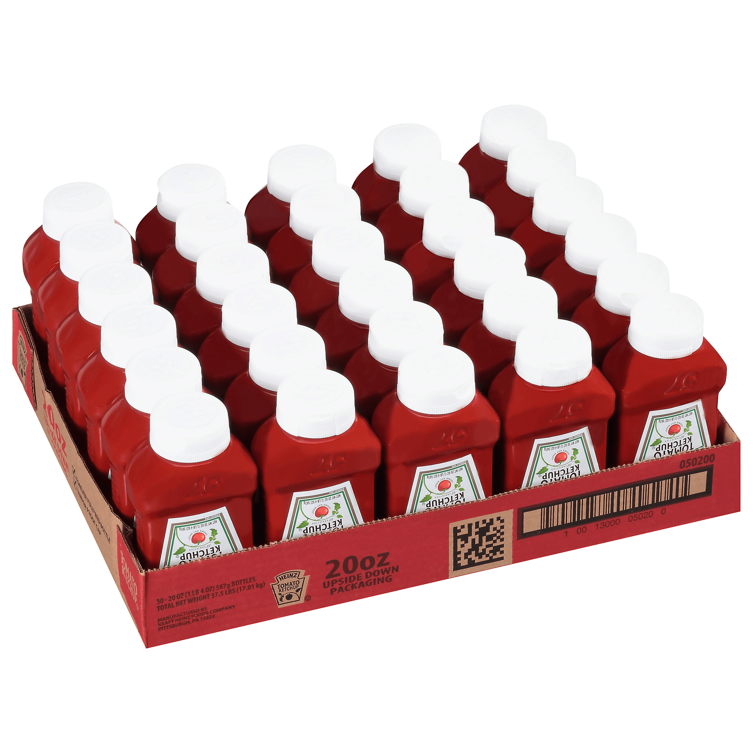 FOREVER FULL Inverted Ketchup Bottles