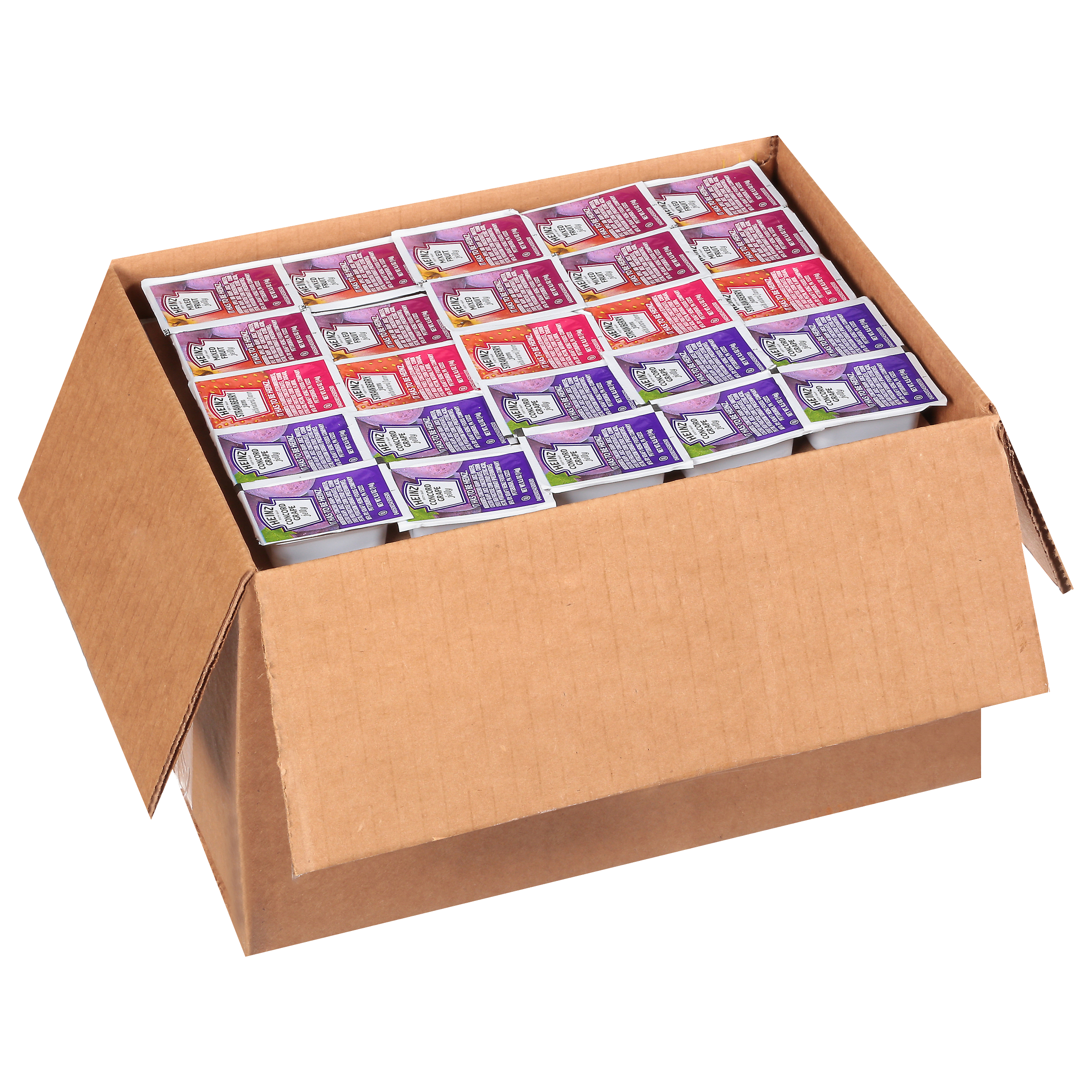 Assorted Jelly Dip Cups (Strawberry, Mixed Fruit, Grape)