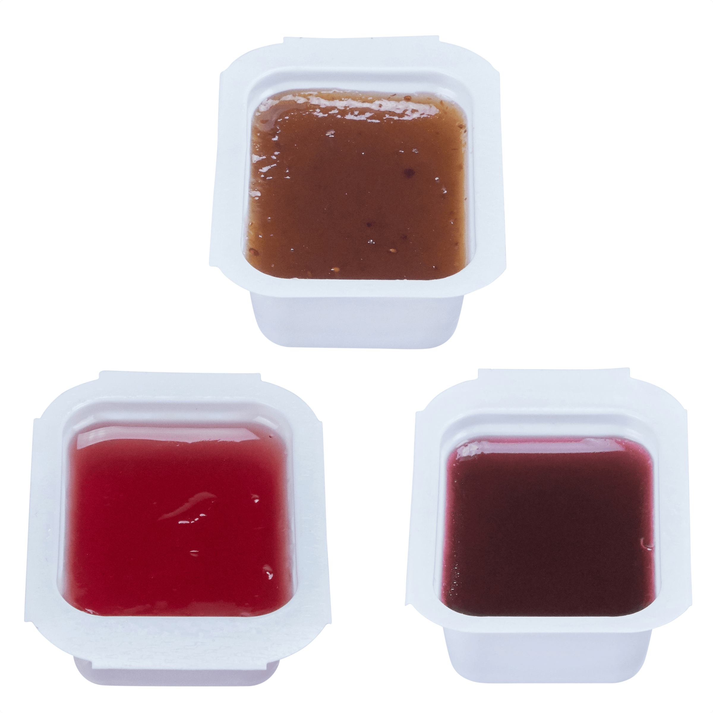 Assorted Jelly Dip Cups (Strawberry, Mixed Fruit, Grape)