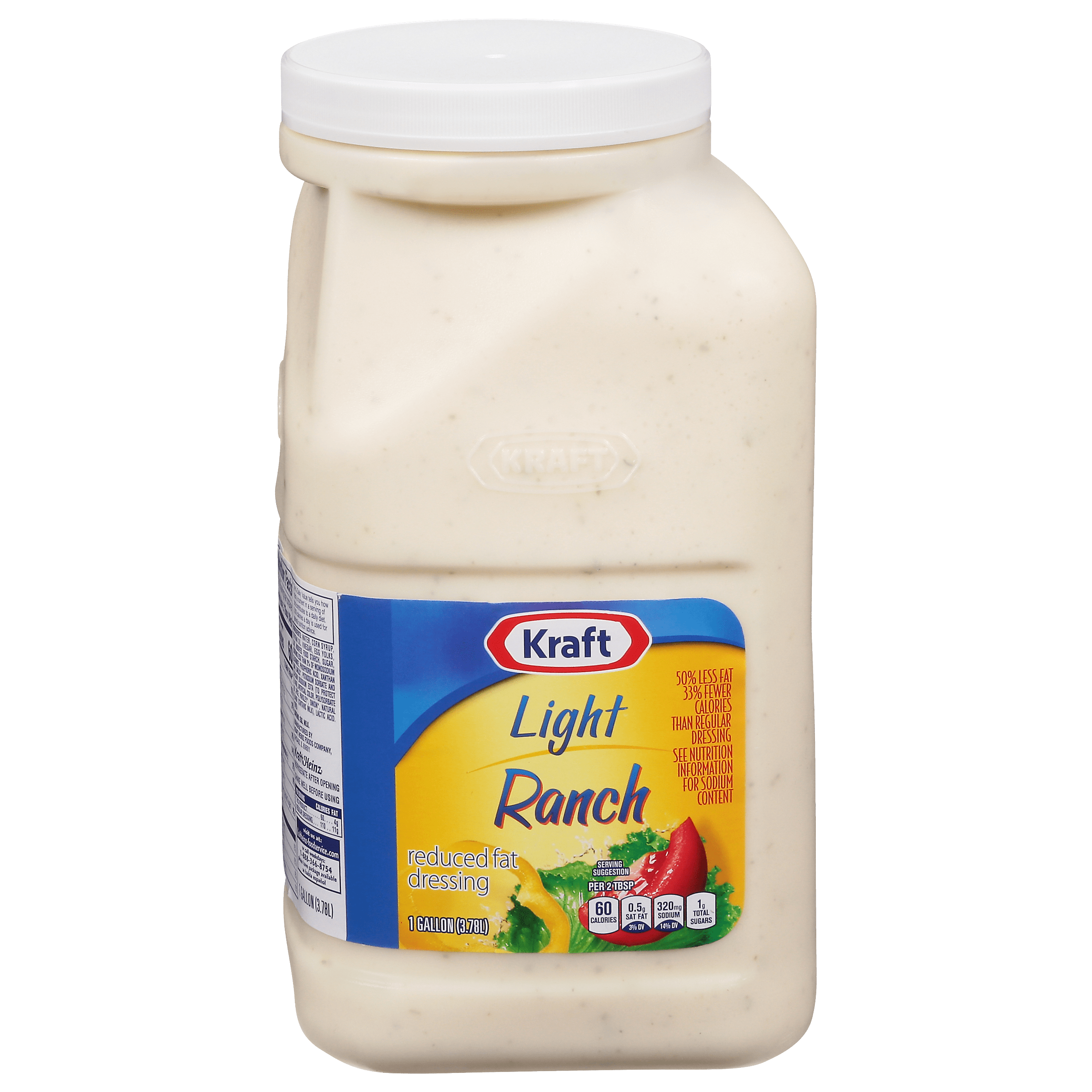 Kraft Light Ranch Salad Dressing, 1 GA Away From Home
