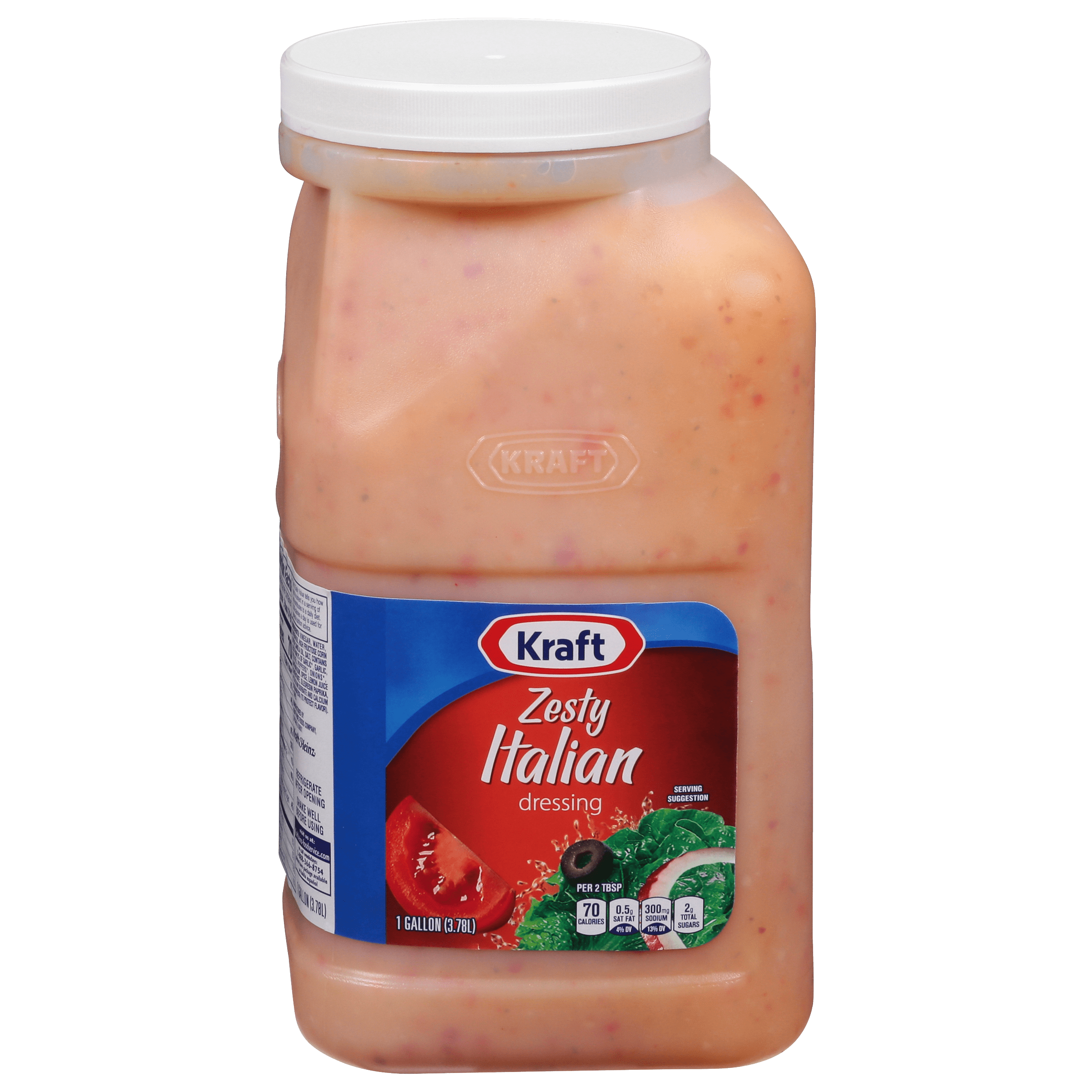 Kraft Zesty Italian Salad Dressing, 1 GA Away From Home