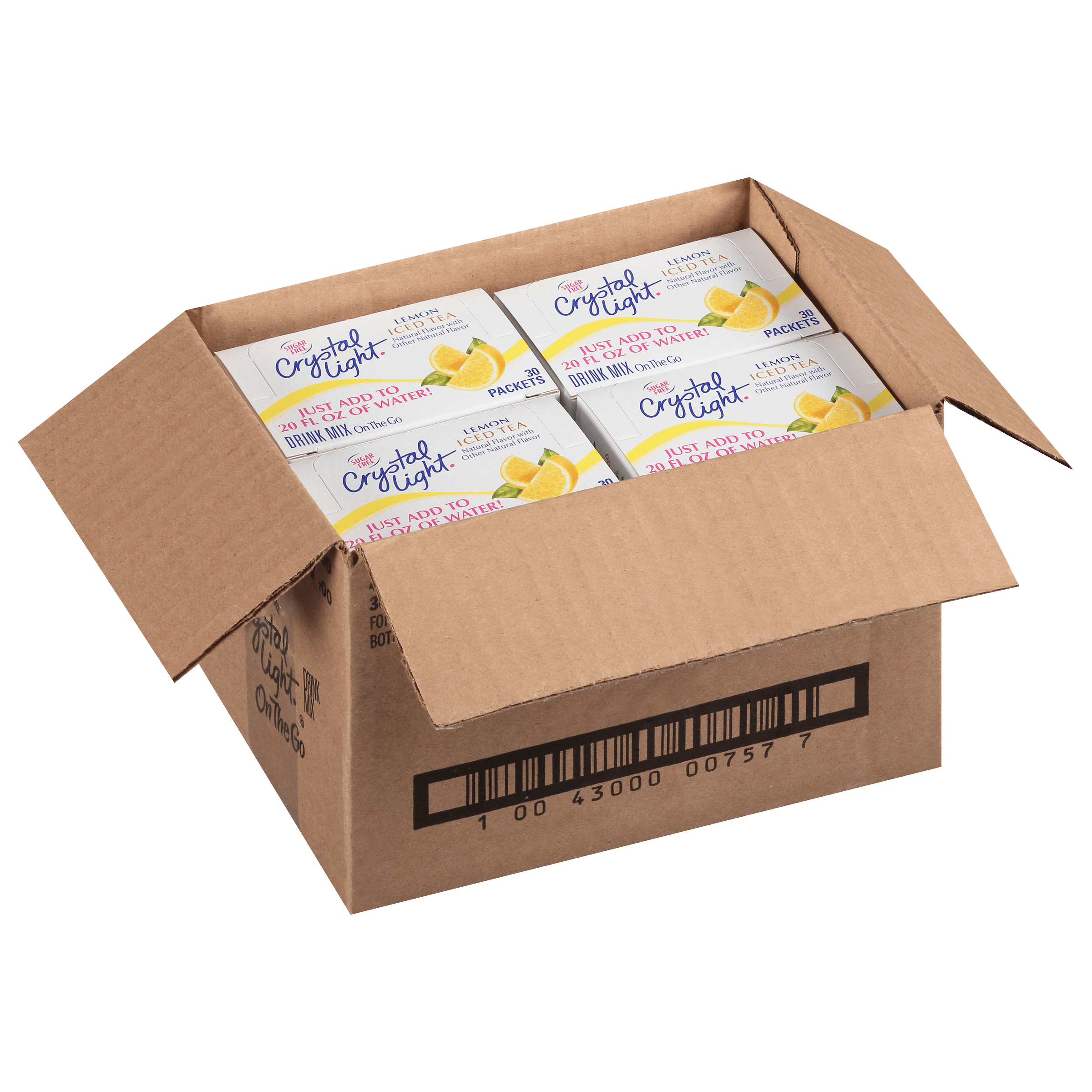Single Serve Sugar-Free Iced Tea Powdered Drink Mix