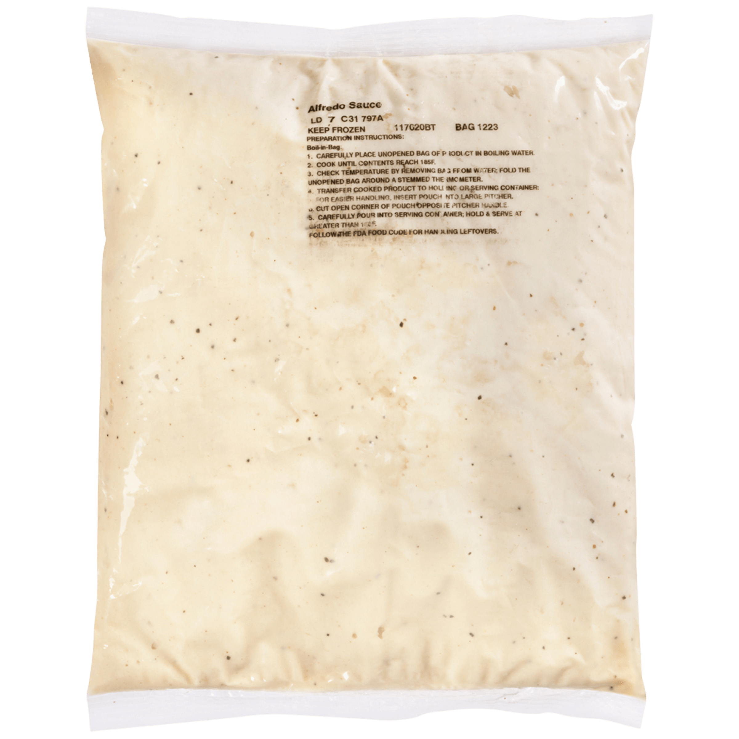 Quality Chef Alfredo Sauce  (6 X 4 lb)