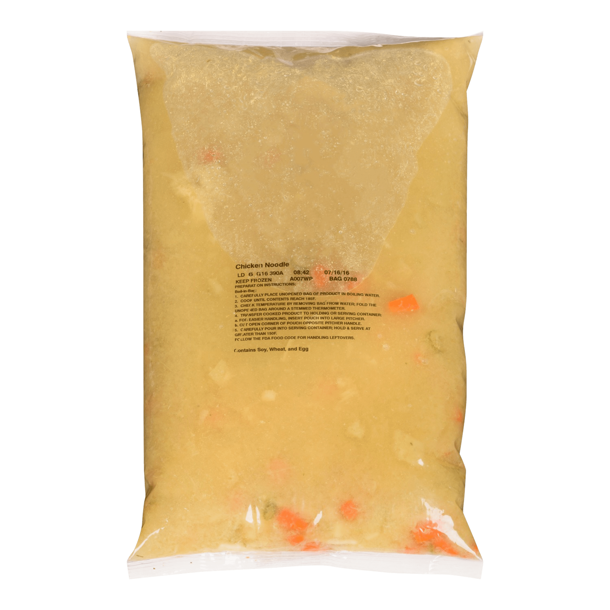 Soupe au poulet et aux nouilles True Soups (4 x 8 LB)
