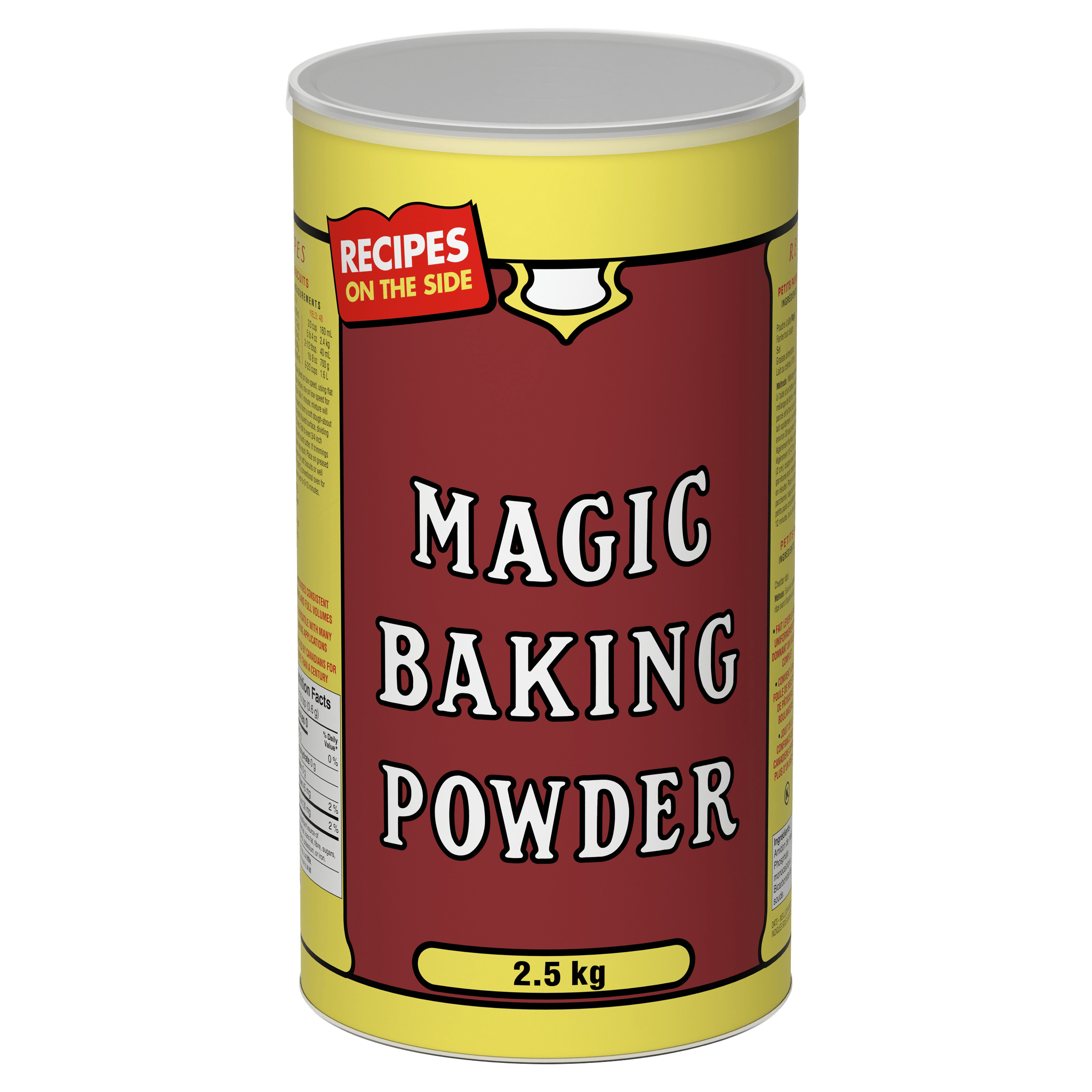 Magic Baking Powder (6 x 2.5 kg Can)