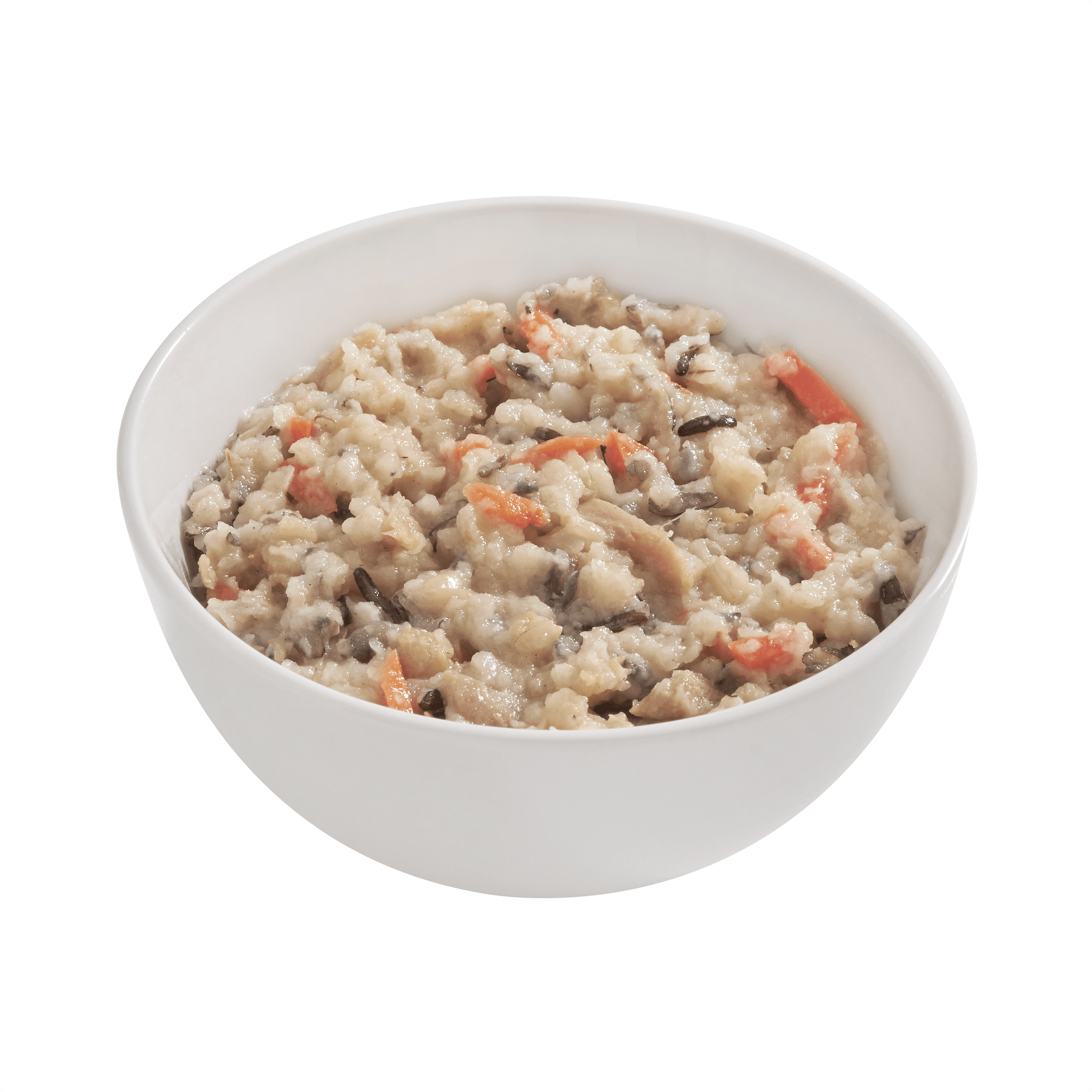 Wild and Brown Rice with Chicken Soup