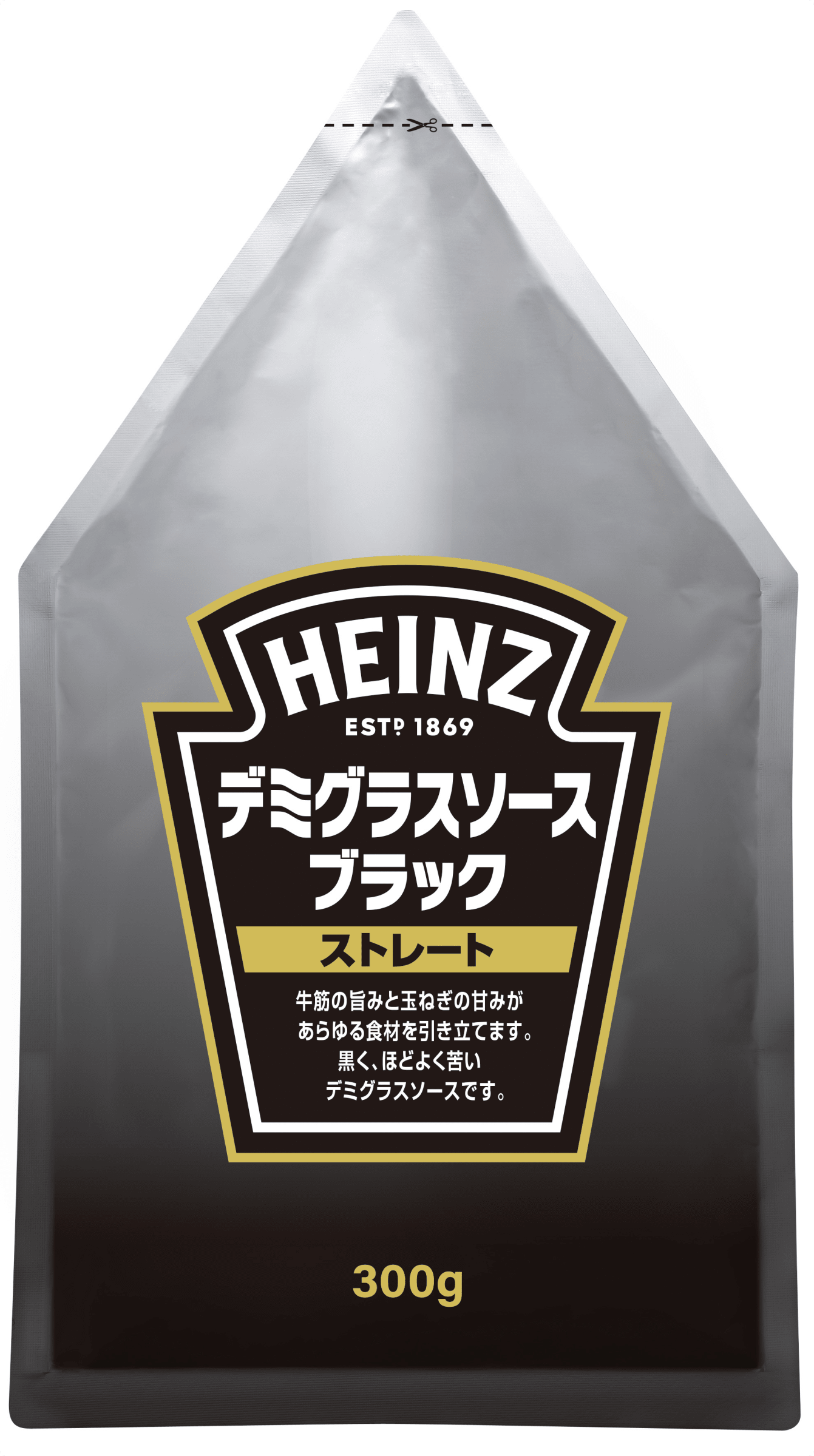 Heinz　ハインツ　デミグラスソースブラック　ストレート　300g