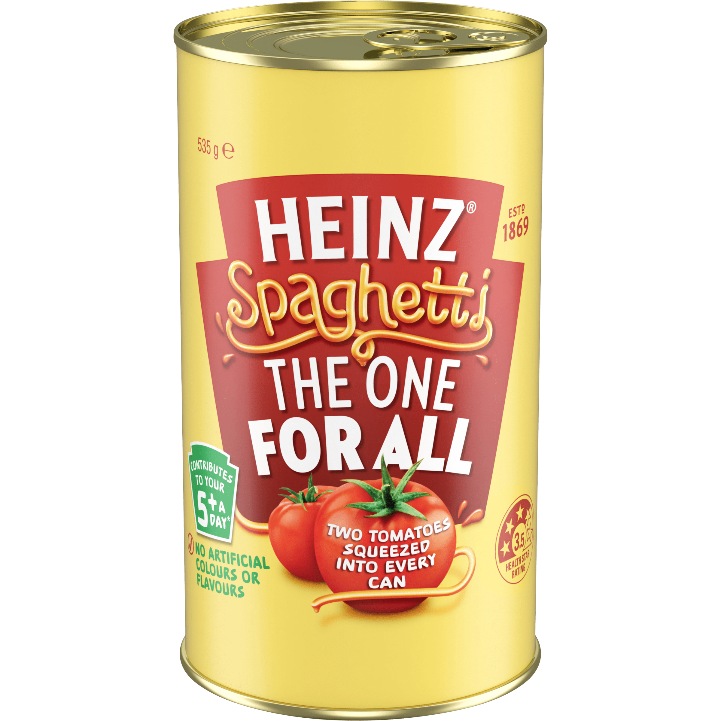 Heinz® Spaghetti The One For All 535g