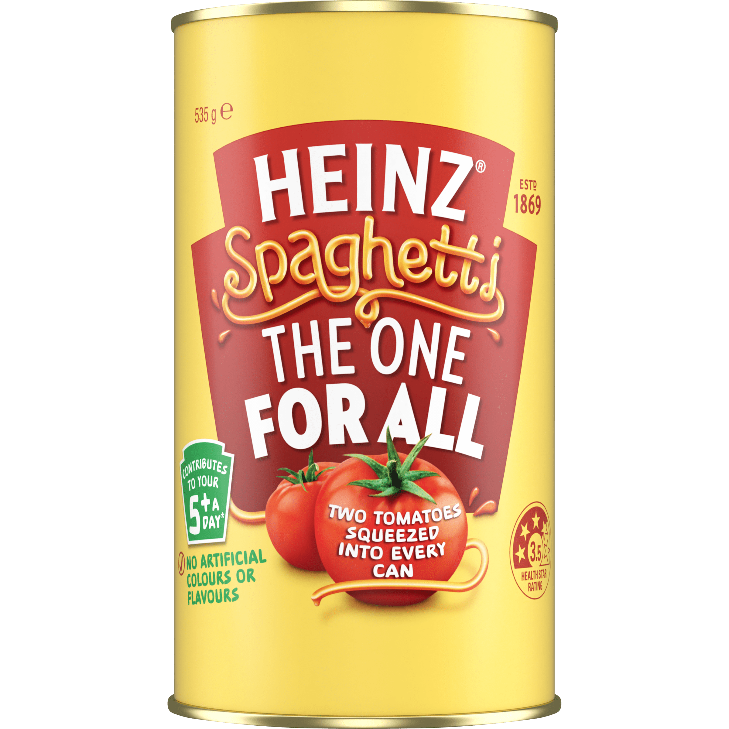 Heinz® Spaghetti The One For All 535g