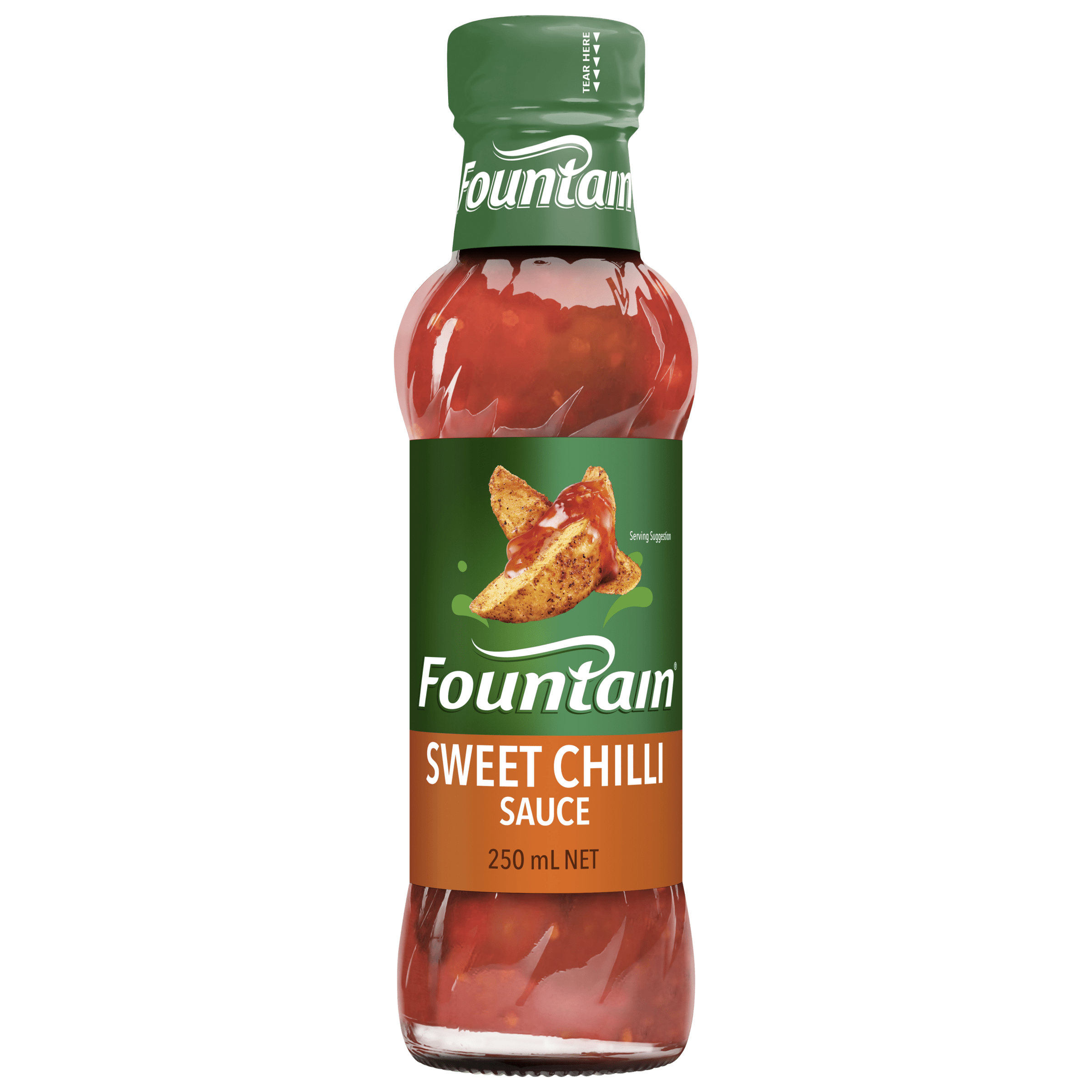 Fountain® Sweet Chilli Sauce 250mL, 250 mL Away From Home