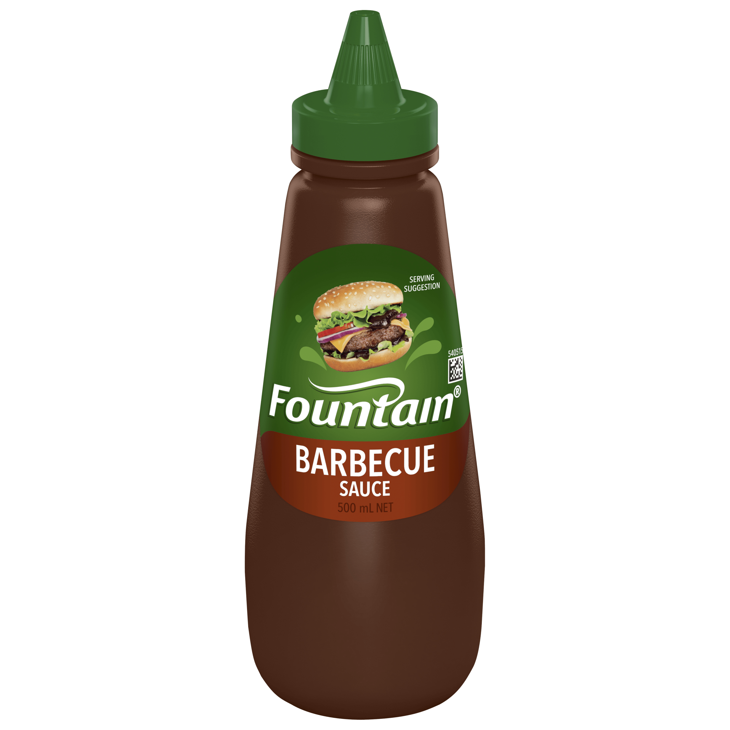 Fountain® BBQ Sauce 500mL, 500 mL Away From Home