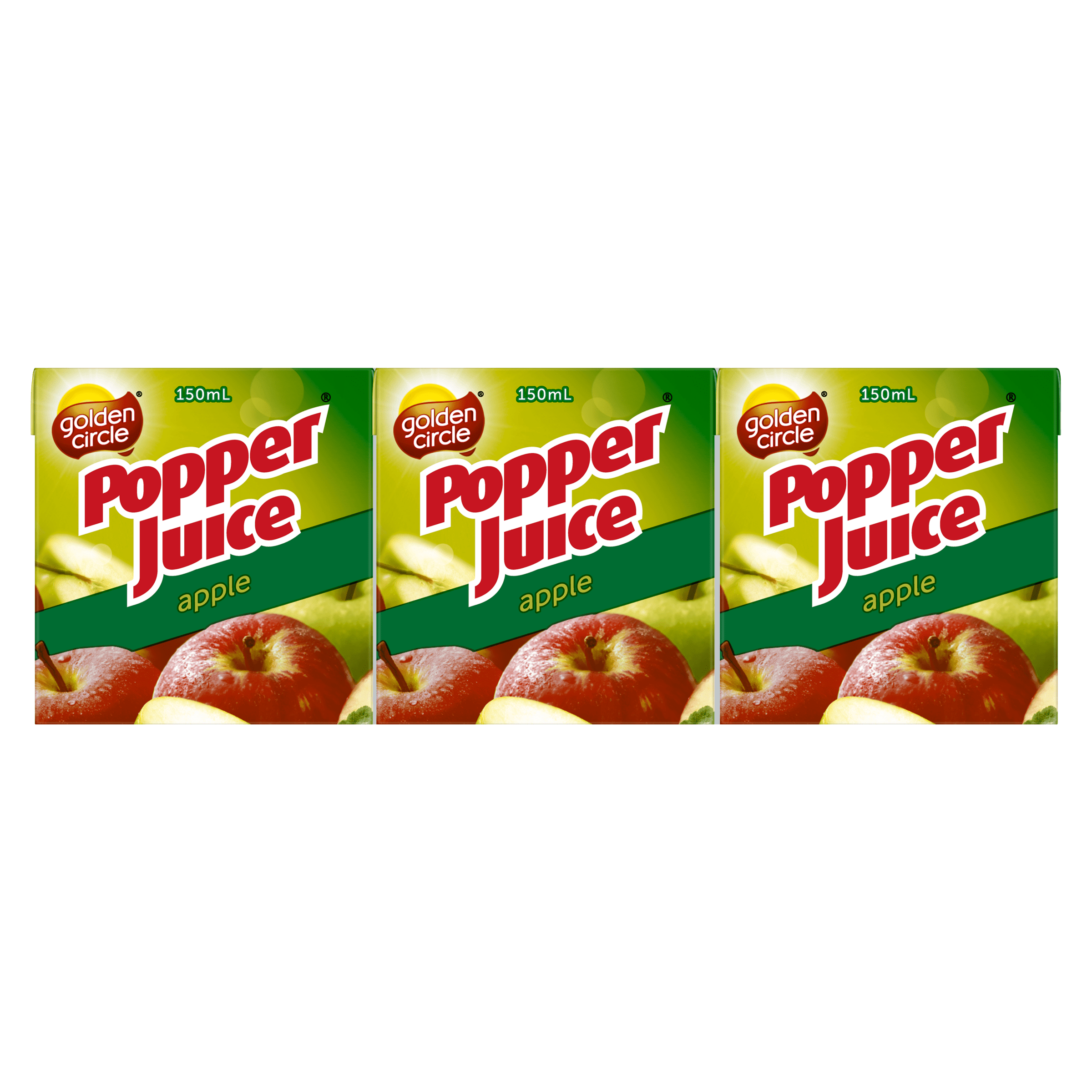 Golden Circle™ Popper® Apple Juice 150mL