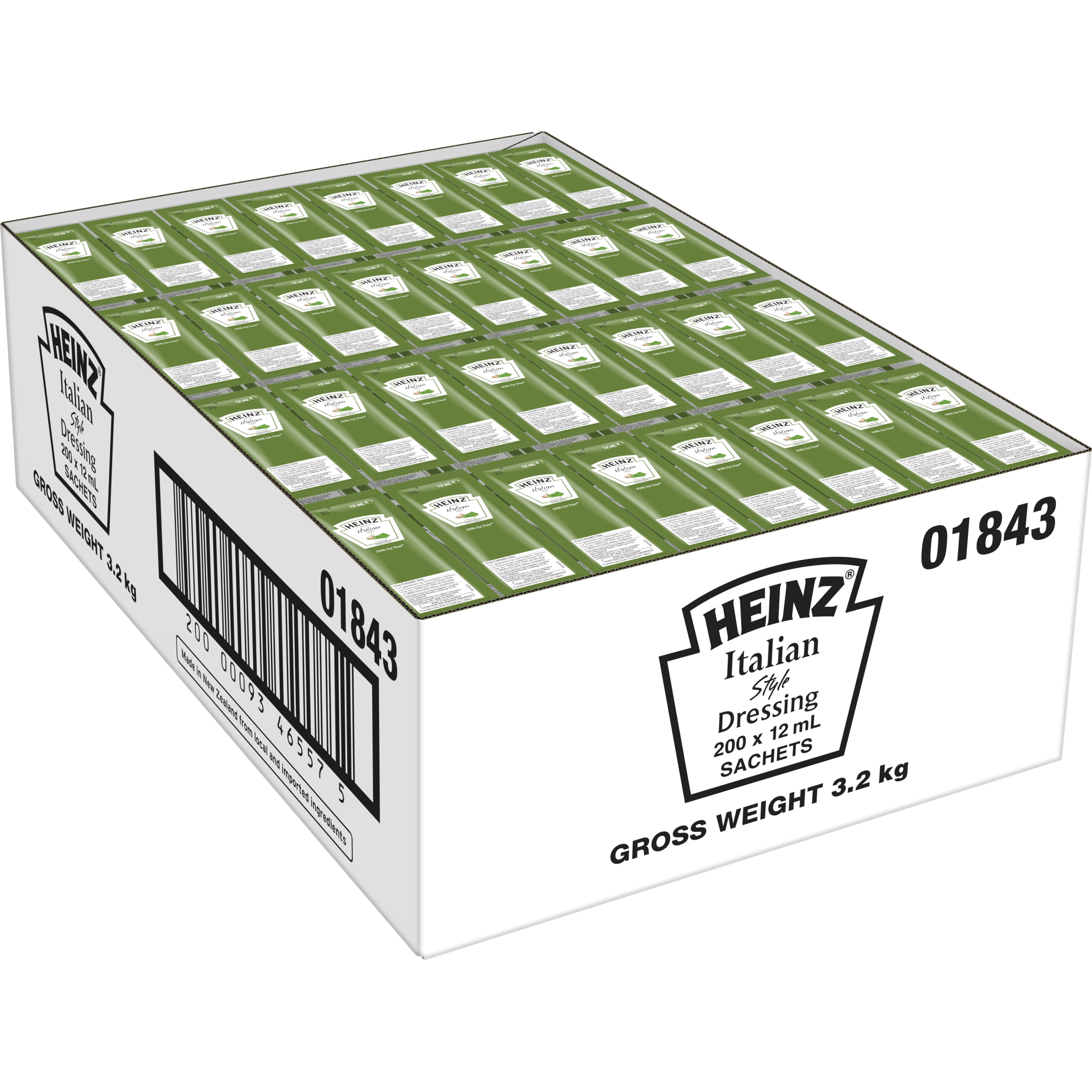 Heinz® Italian Style Dressing 200 x 12mL Sachets