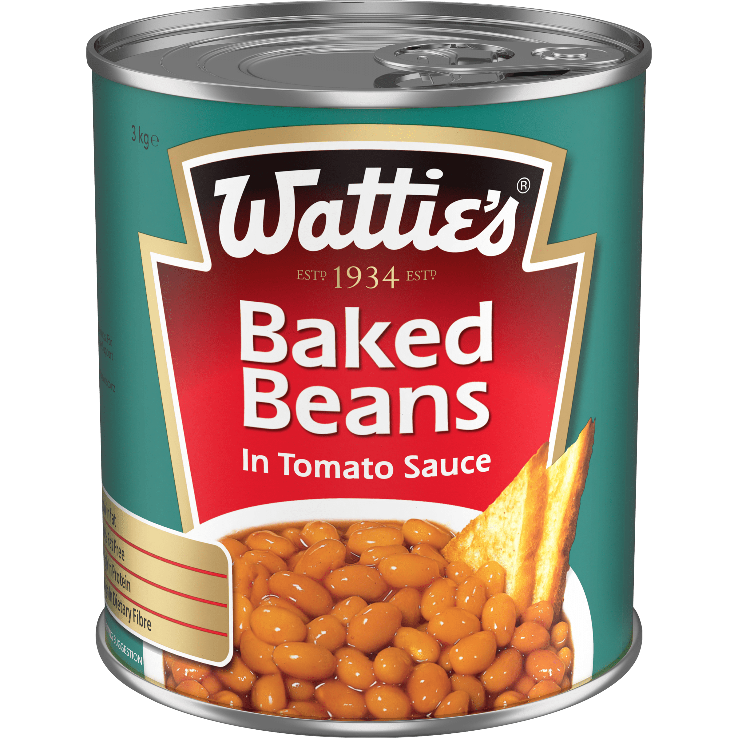 Wattie's® Baked Beans in Tomato Sauce 3kg