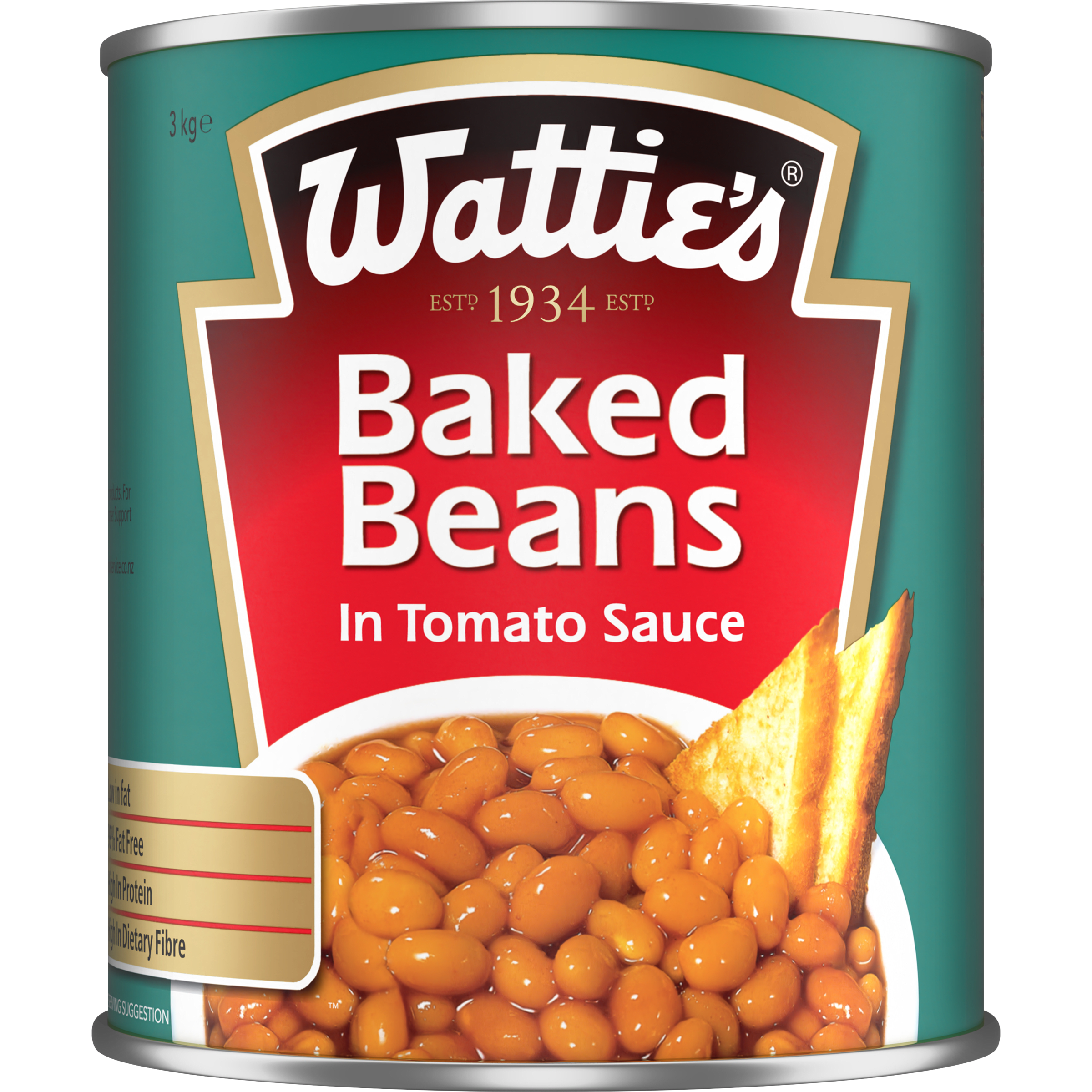 Wattie's® Baked Beans in Tomato Sauce 3kg