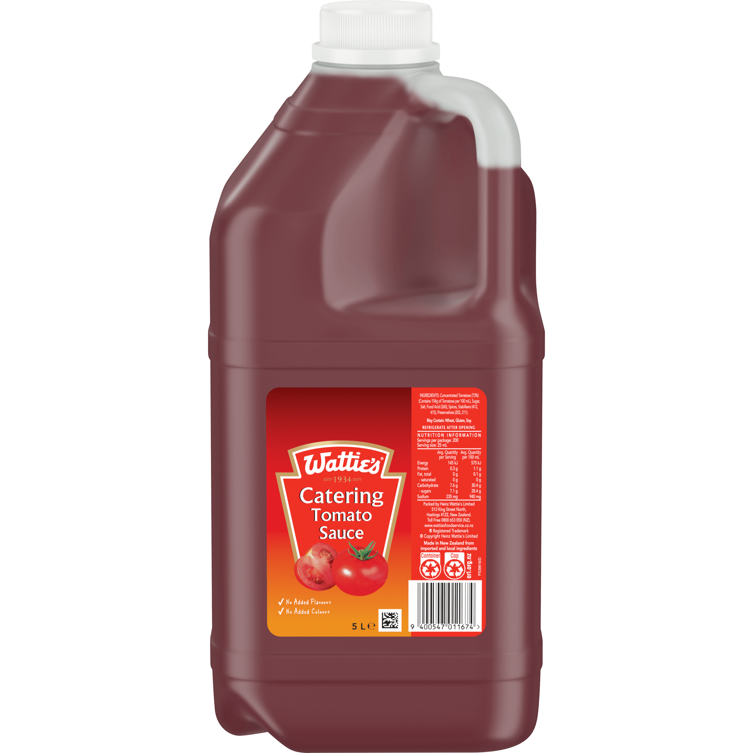Wattie's® Catering Tomato Sauce 5 L