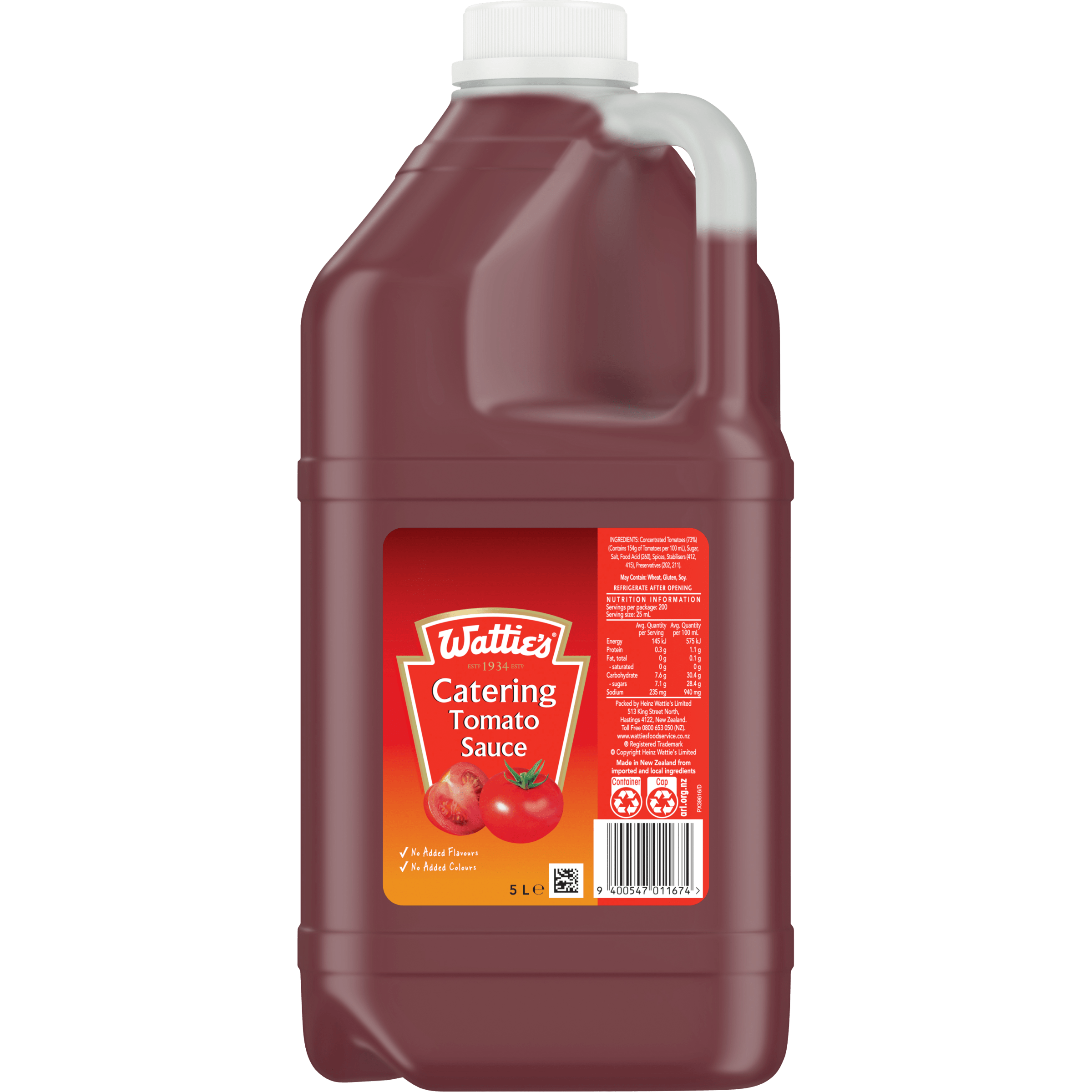 Wattie's® Catering Tomato Sauce 5 L